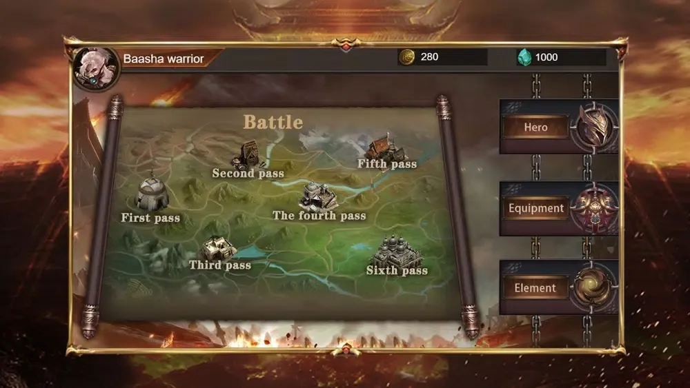 Tangkapan skrin The Land of The Broken