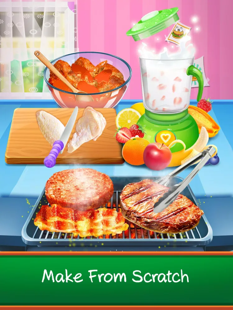 School Lunch Food Maker!應用截圖