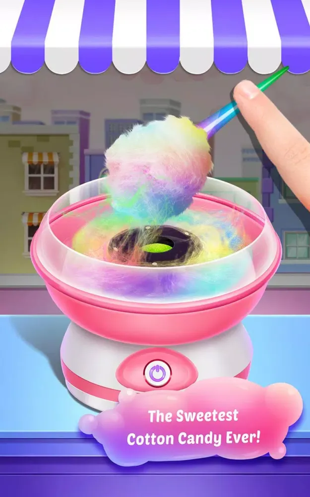 Sweet Cotton Candy Maker سکرین شاٹس