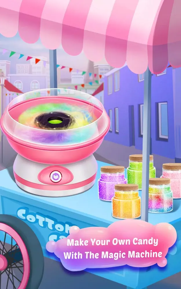 Sweet Cotton Candy Maker سکرین شاٹس