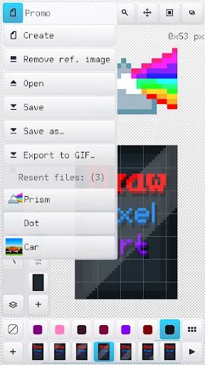 Draw Pixel Art Pro Screenshots