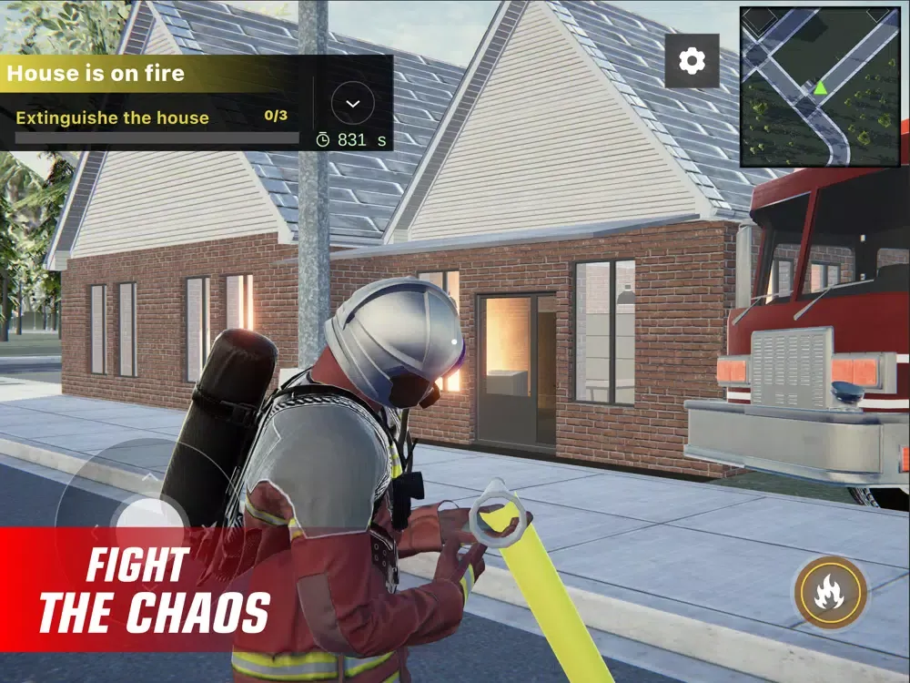 Firefighter Squad Simulator iPad  Screenshots