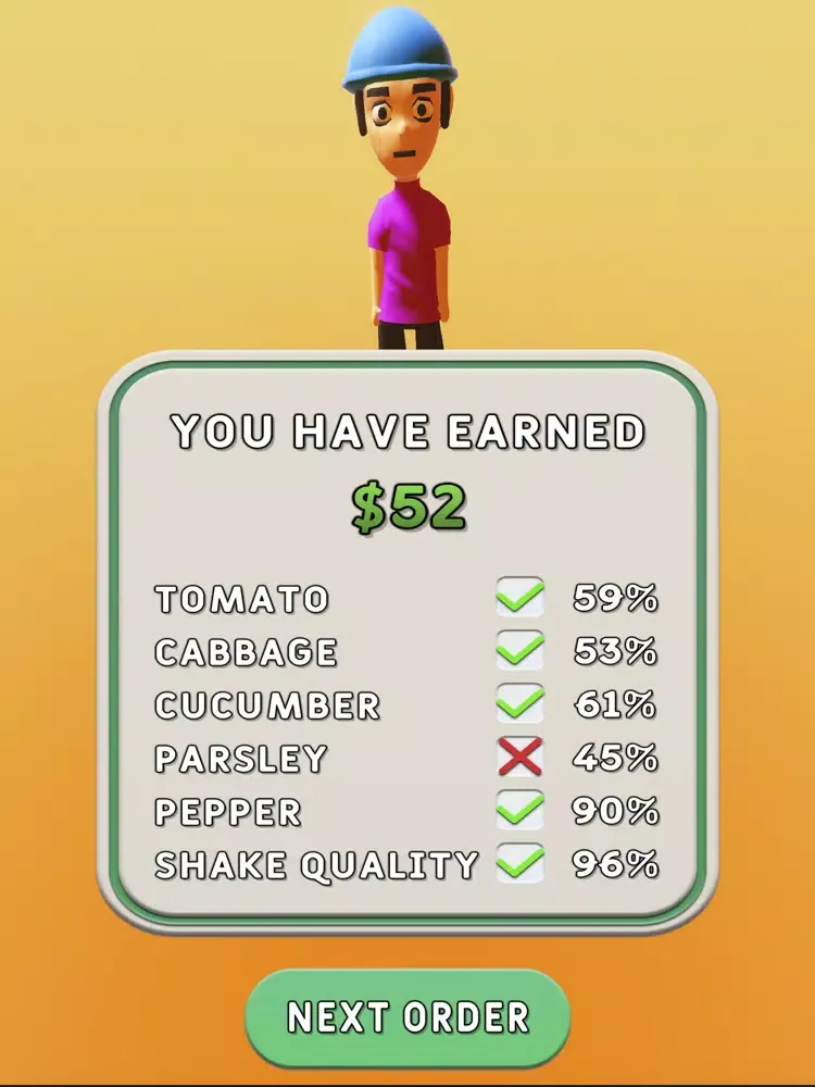 Salad Ninja iPad  Screenshots