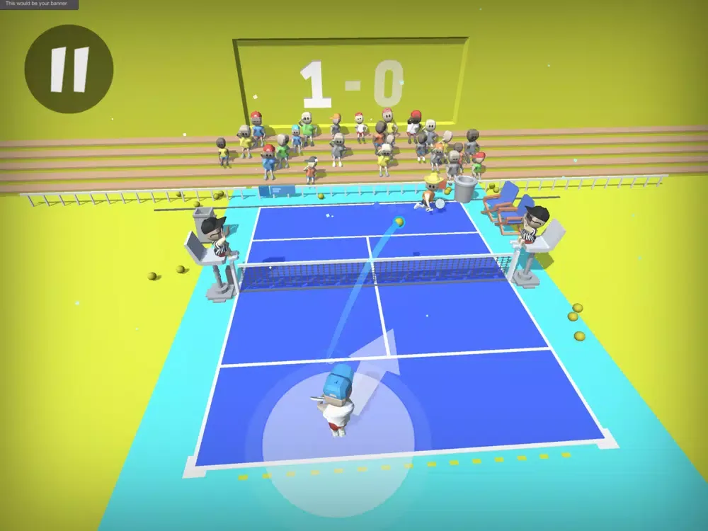 Dream Tennis iPad  স্ক্রিনশট