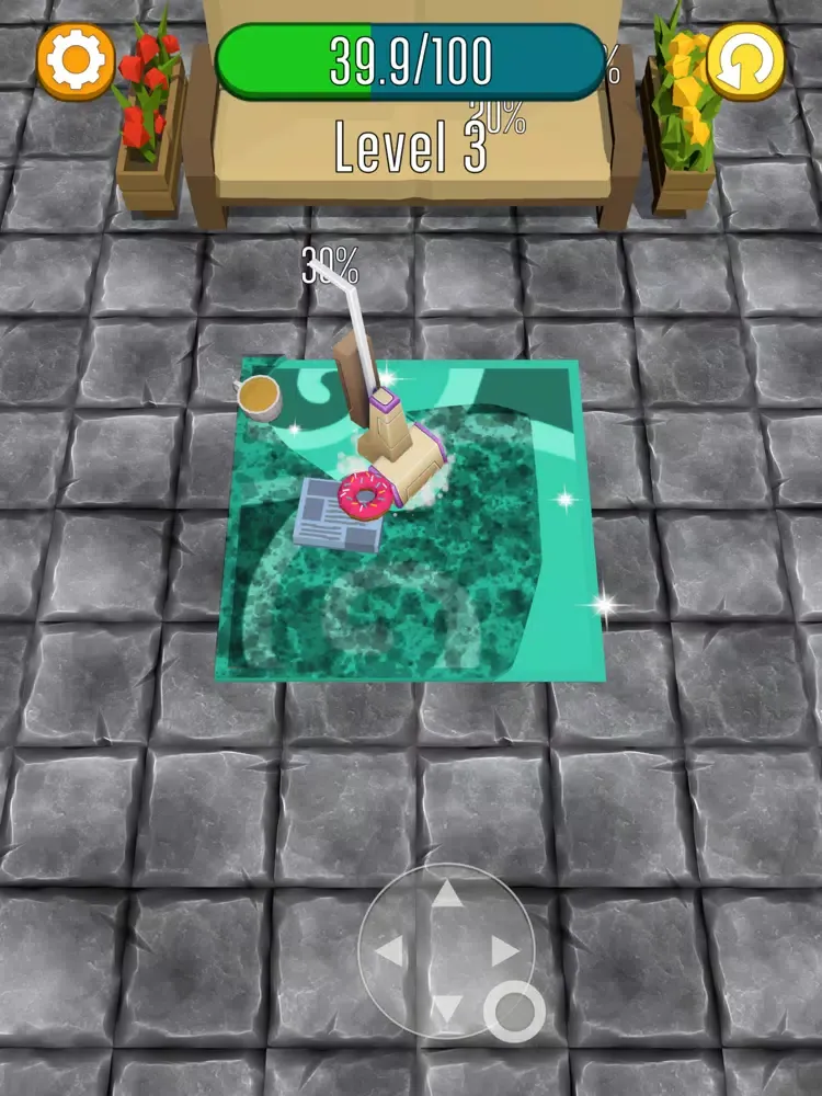 Vacuum Carpet iPad  스크린샷