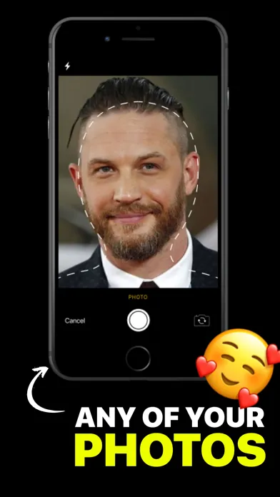 Crazy face: Make funny photos スクリーンショット