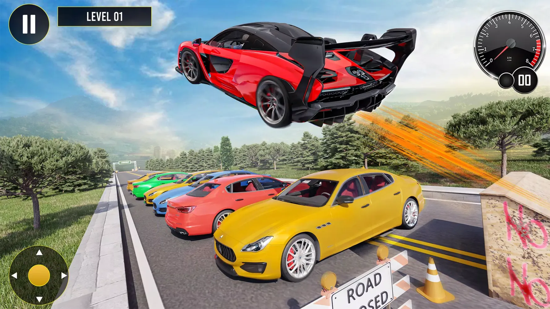 Screenshot di Car Jump Crash - Car Games