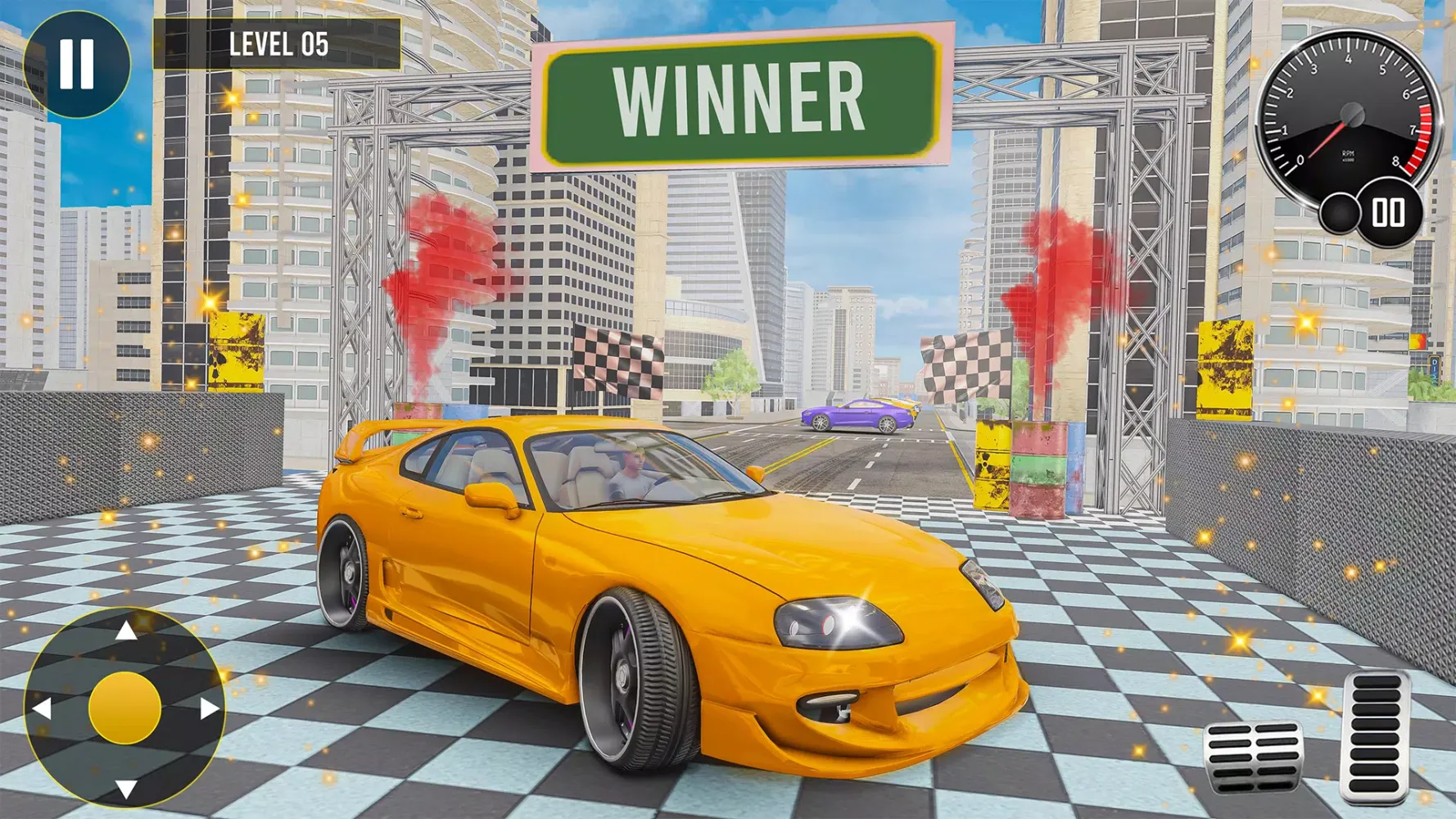 Screenshot di Car Jump Crash - Car Games