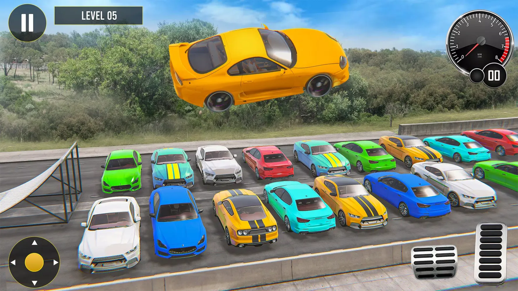 Screenshot di Car Jump Crash - Car Games