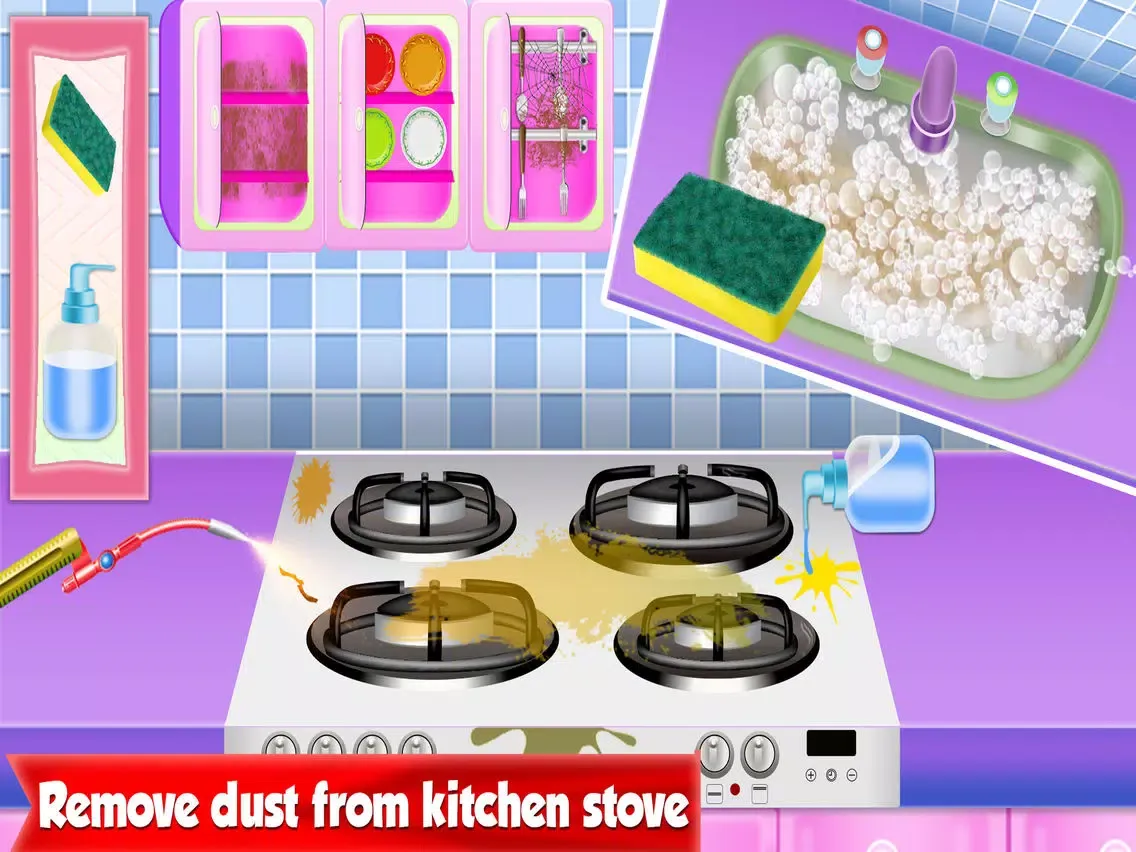 Messy House Closet Cleaning iPad  سکرین شاٹس