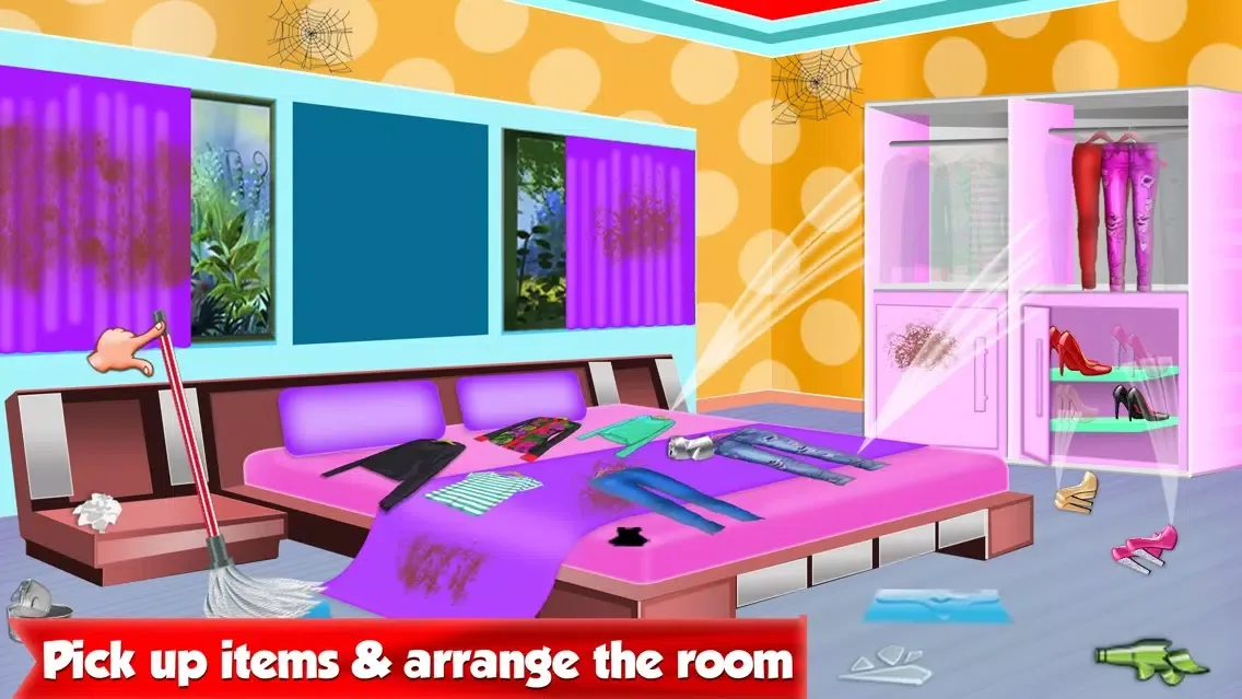 Messy House Closet Cleaning سکرین شاٹس