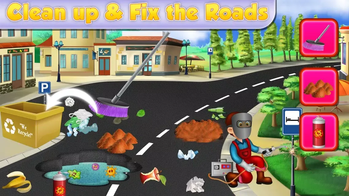 Waste Management City Cleanup Screenshots