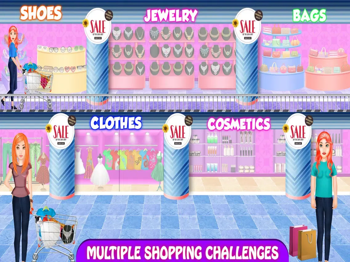Captures d'écran de Wedding Bride At Shopping Mall iPad 