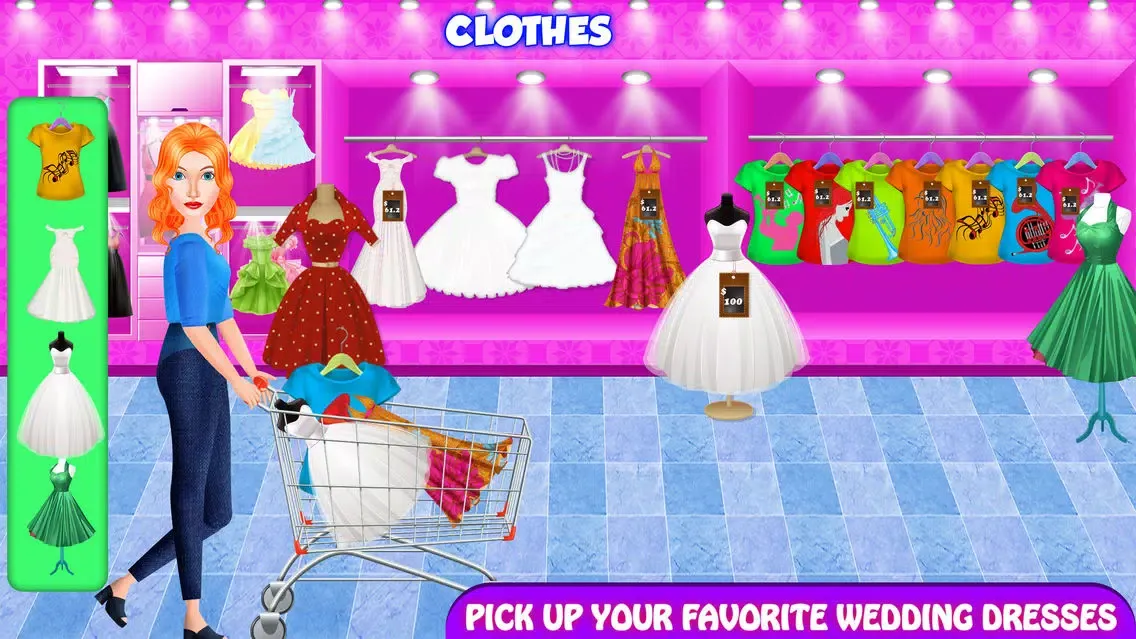 Captures d'écran de Wedding Bride At Shopping Mall