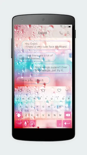 Emoji Keyboard 7 - Cute Sticke 스크린샷