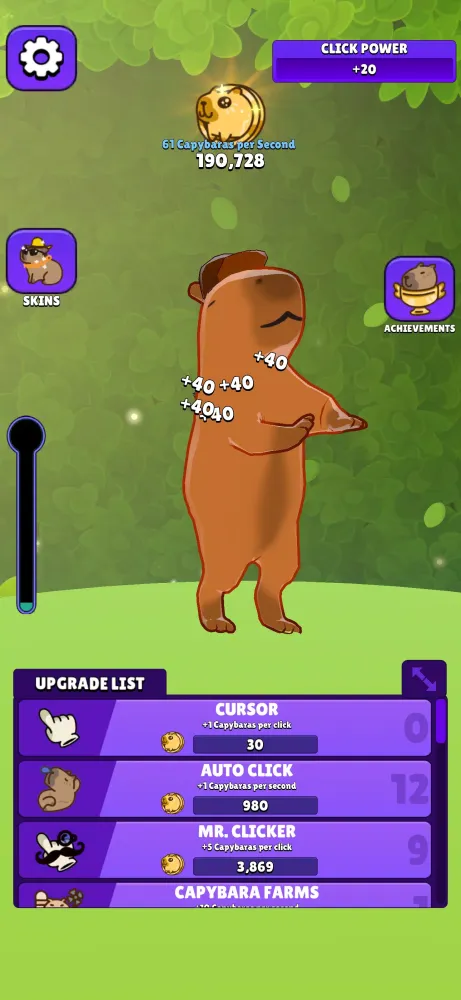 Capybara Clicker 2 Screenshots