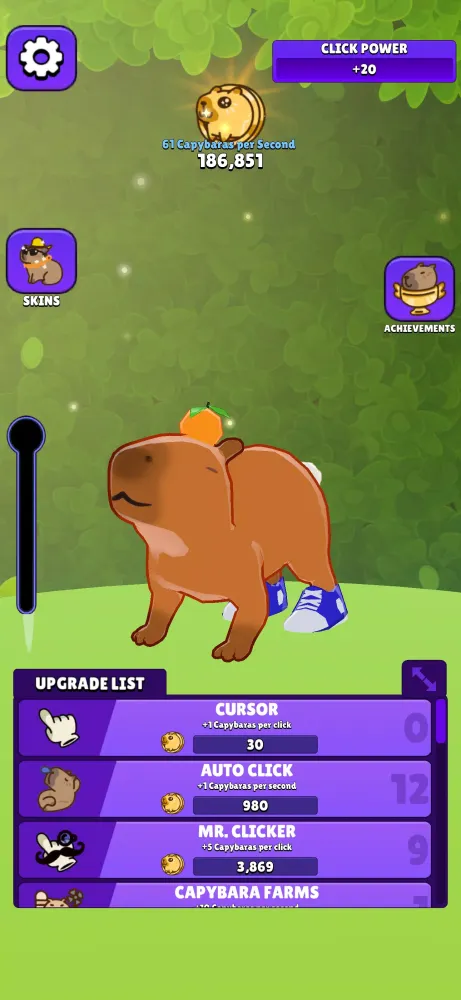 Capybara Clicker 2 Screenshots