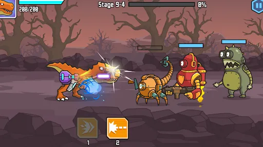 CyberDino: T-Rex vs Robots Screenshots