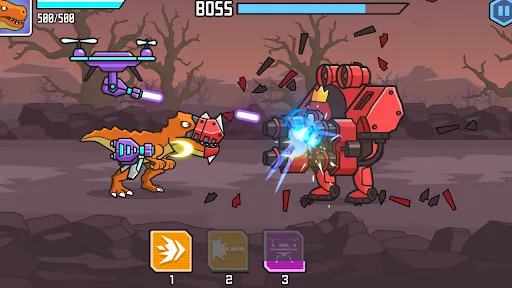 CyberDino: T-Rex vs Robots Screenshots