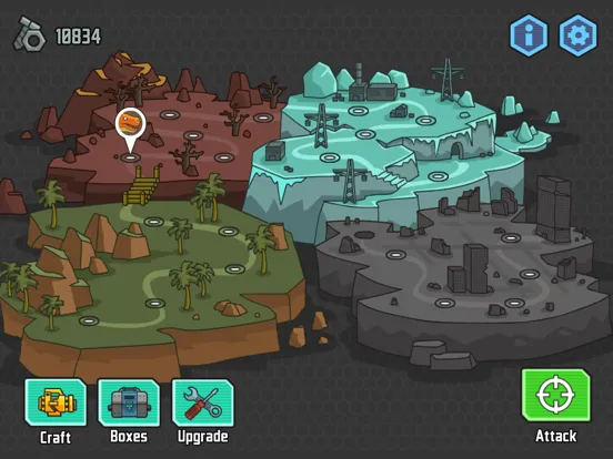 ภาพหน้าจอของ CyberDino: T-Rex vs. Robots iPad 