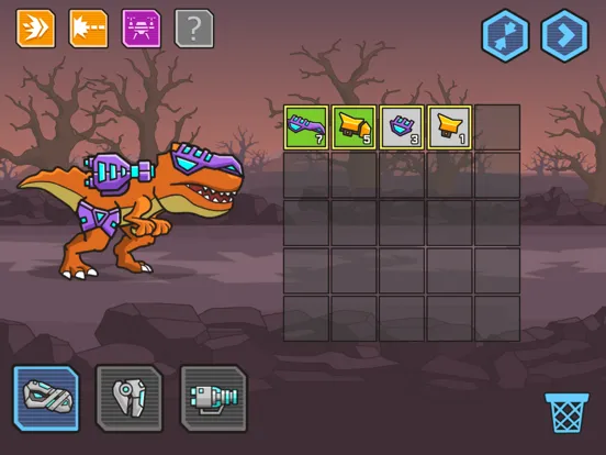 ภาพหน้าจอของ CyberDino: T-Rex vs. Robots iPad 
