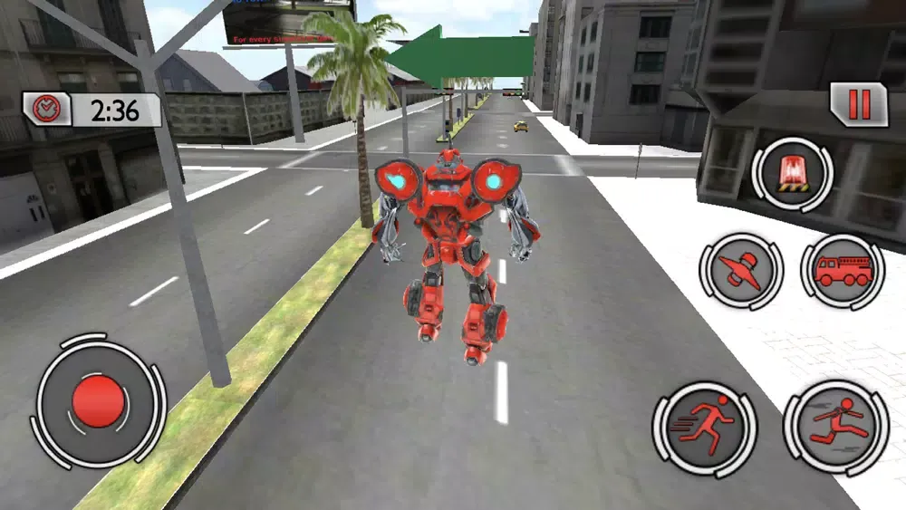 Fire Engine Robot Transform 스크린샷