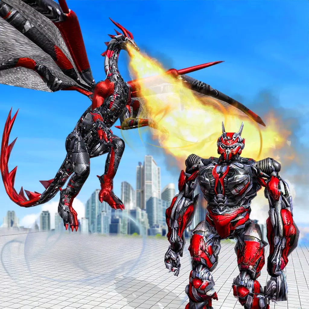 Flying Dragon Robot Warrior Flying Dragon Robot Warrior