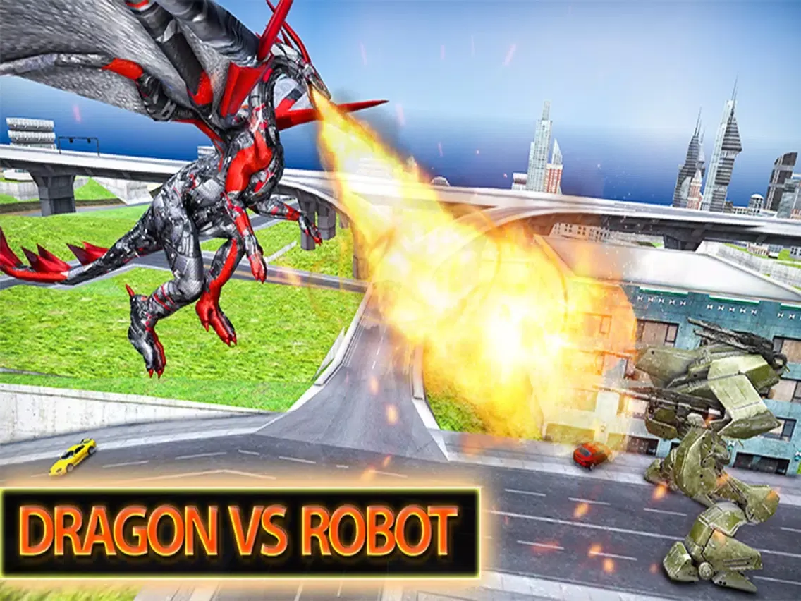 Flying Dragon Robot Warrior iPad  Ekran Görüntüleri