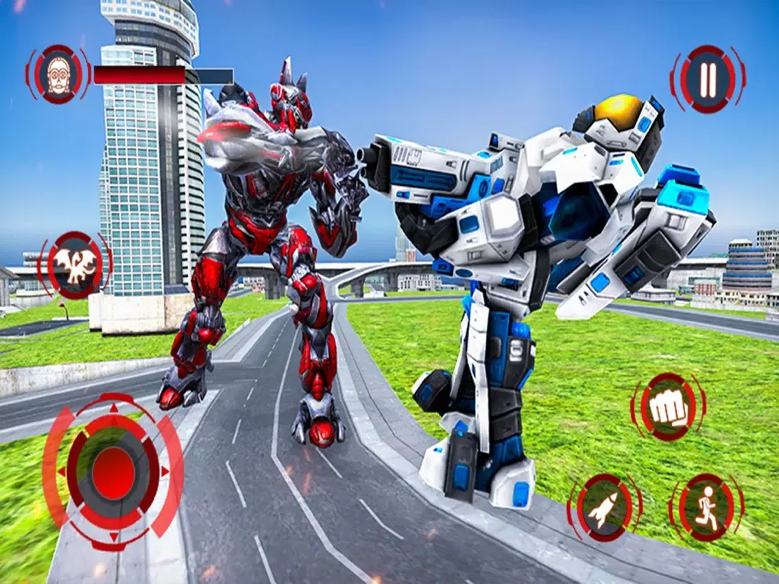 Flying Dragon Robot Warrior iPad  Ekran Görüntüleri