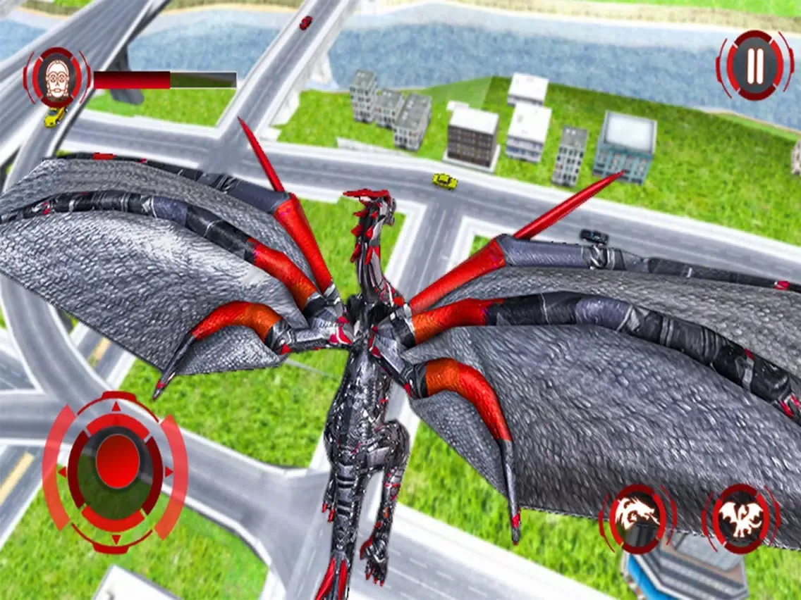 Flying Dragon Robot Warrior iPad  Ekran Görüntüleri