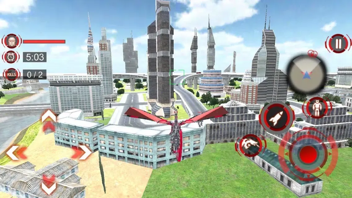 Flying Dragon Robot Warrior Ekran Görüntüleri
