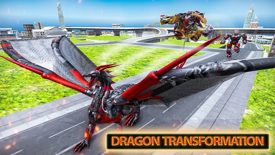 Flying Dragon Robot Warrior Ekran Görüntüleri