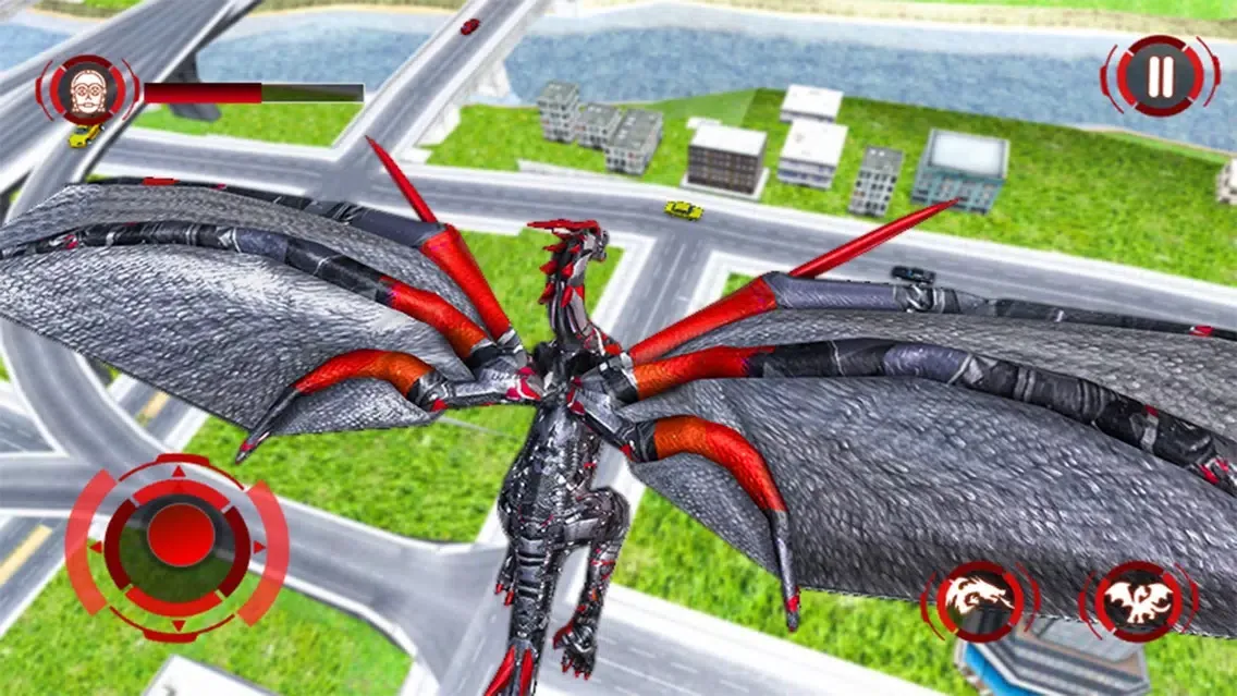 Flying Dragon Robot Warrior Ekran Görüntüleri