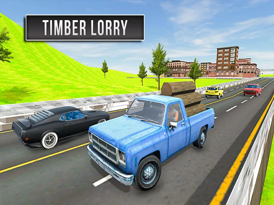 Capturas de tela do Lumberjack Truck Driver 3D iPad 
