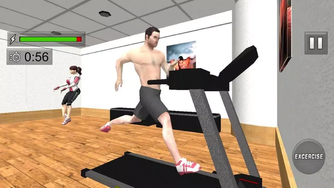 Pretend Gym Weight Loss Game Ekran Görüntüleri
