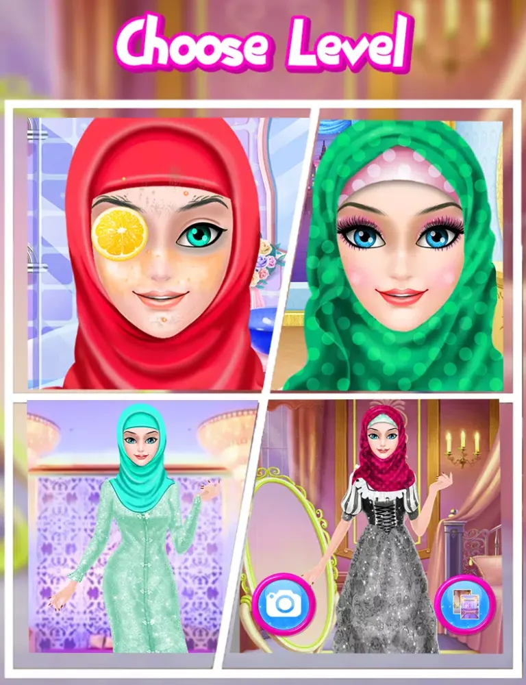 Hijab Girl Wedding Salon: Hijab Makeup Artist Screenshots