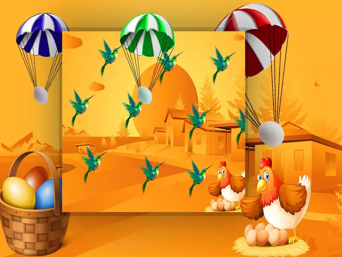 Captures d'écran de Crazy Hen Lay Eggs iPad 