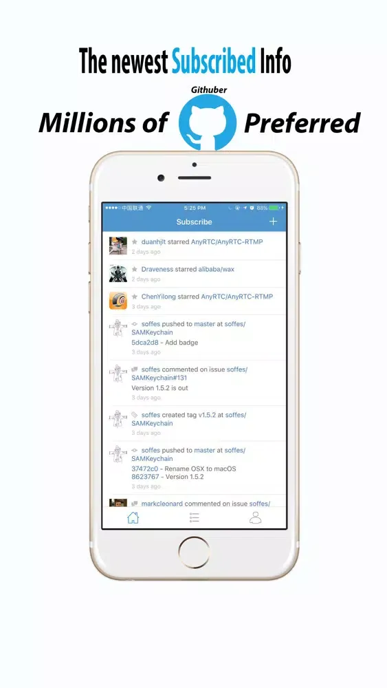 Zrzuty ekranu Scarecrow for Github Client