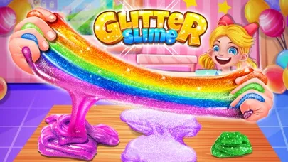 Tangkapan skrin Glitter Slime Maker