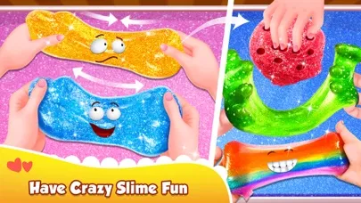 Tangkapan skrin Glitter Slime Maker