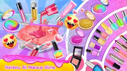 Makeup Slime - Fluffy Slime स्क्रीनशॉट