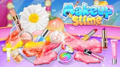 Makeup Slime - Fluffy Slime स्क्रीनशॉट