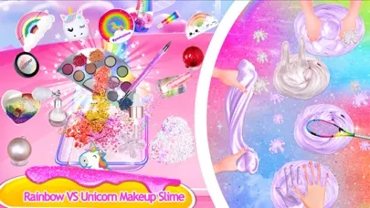 Makeup Slime - Fluffy Slime स्क्रीनशॉट