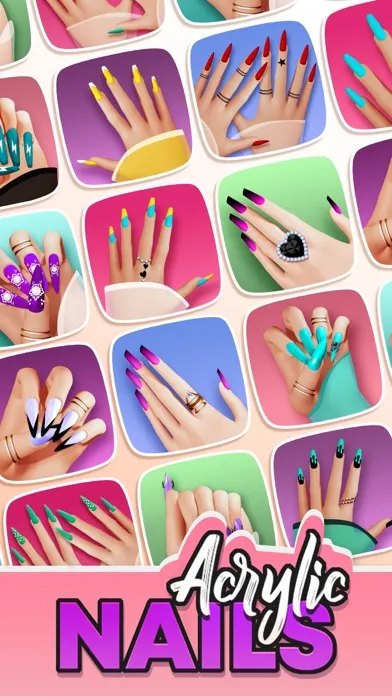 صور Acrylic Nails!
