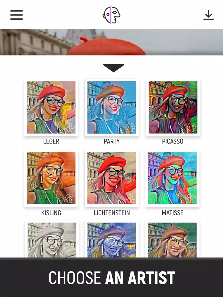 ArtMe! iPad 应用截图