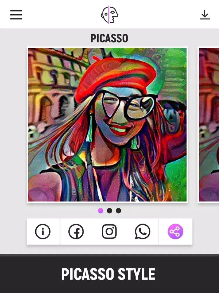 ภาพหน้าจอของ ArtMe! iPad 