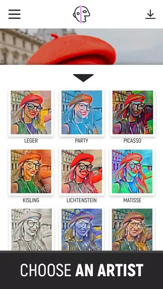 ภาพหน้าจอของ ArtMe!