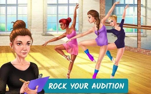 Tangkapan layar Dance School Stories
