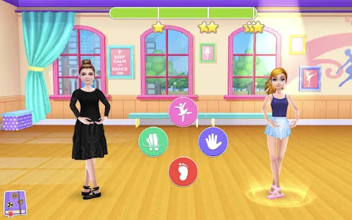 Tangkapan layar Dance School Stories