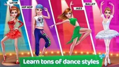 ภาพหน้าจอของ Dance School Stories